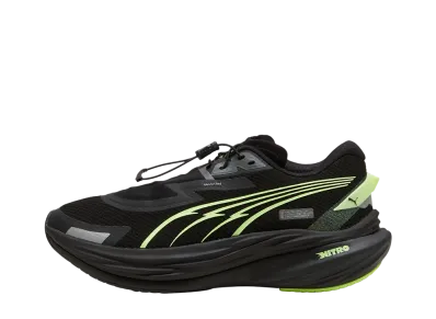 Puma Women's Deviate Nitro WTR+ "Galactic Gray/Puma Black/Fizzy Apple"