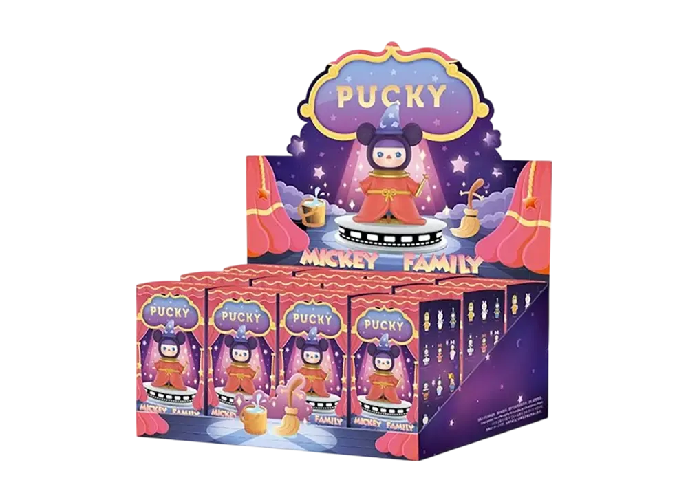 ポップマート PUCKY ミッキーファミリーシリーズ [アソートボックス]