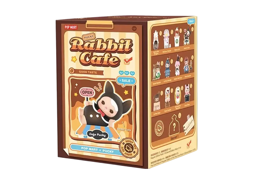 POP MART PUCKY Rabbit Cafe Series [Piece]