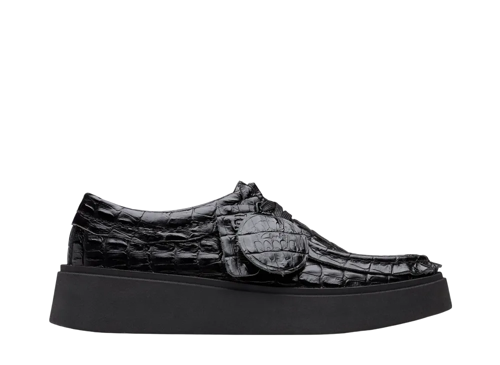 マーティンローズ × クラークス ウィメンズ トービュー "ブラックレザー"