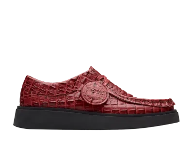 Martine Rose × Clarks Torview "Burgundy Leather"