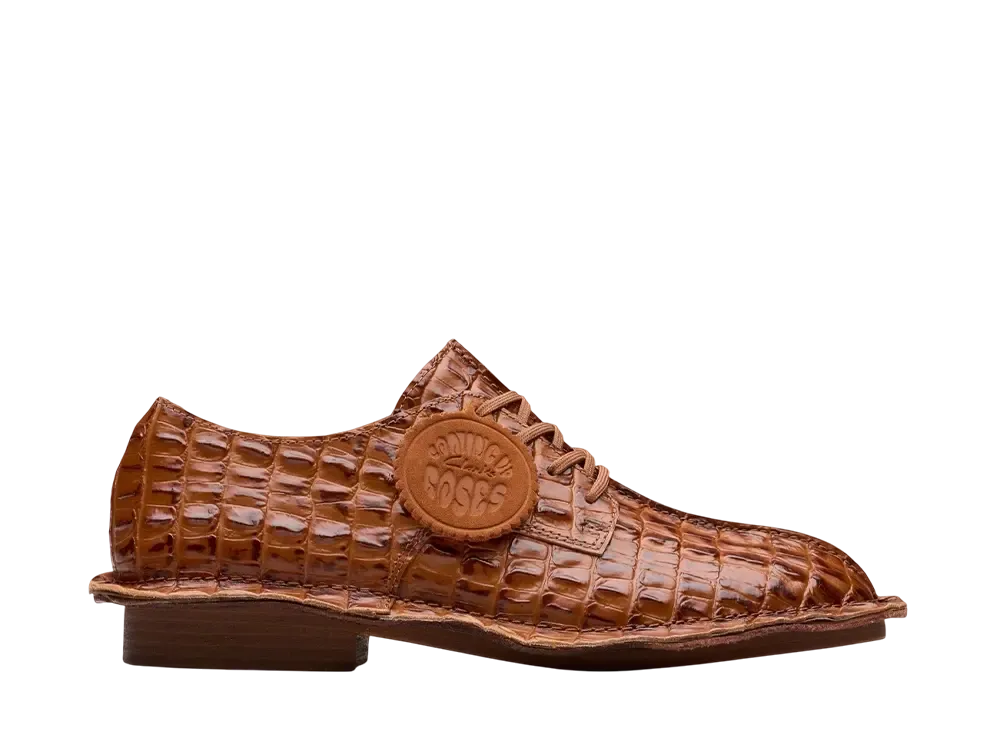 Martine Rose × Clarks Women's Derby "Tan Leather"