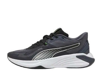 Puma PWR Hybrid "Galactic Gray/Puma Black/Green Glare"