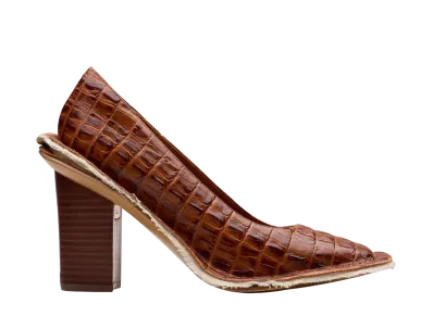 Martine Rose × Clarks Women's Heel "Tan Leather"