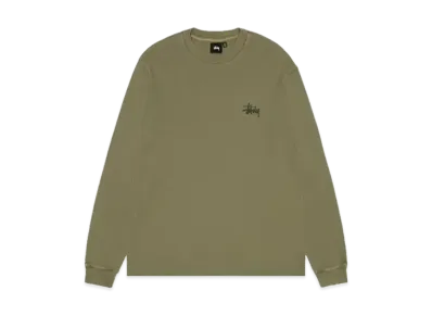 Stussy Basic Stock Long-Sleeve Thermal "Olive"