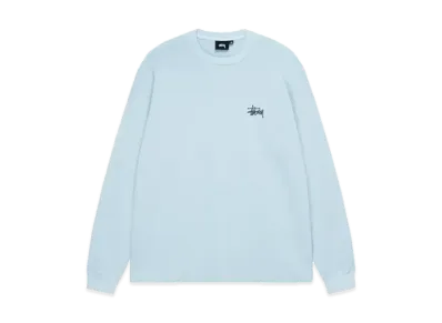 Stussy Basic Stock Long-Sleeve Thermal "Light Blue"