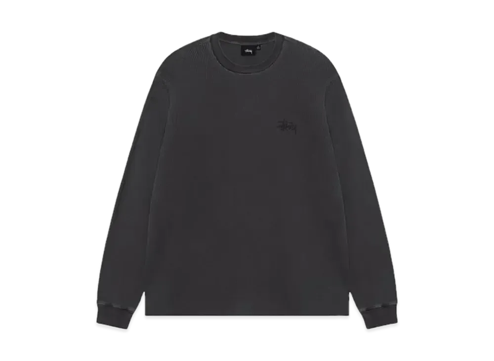 Stussy Basic Stock Long-Sleeve Thermal "Black"