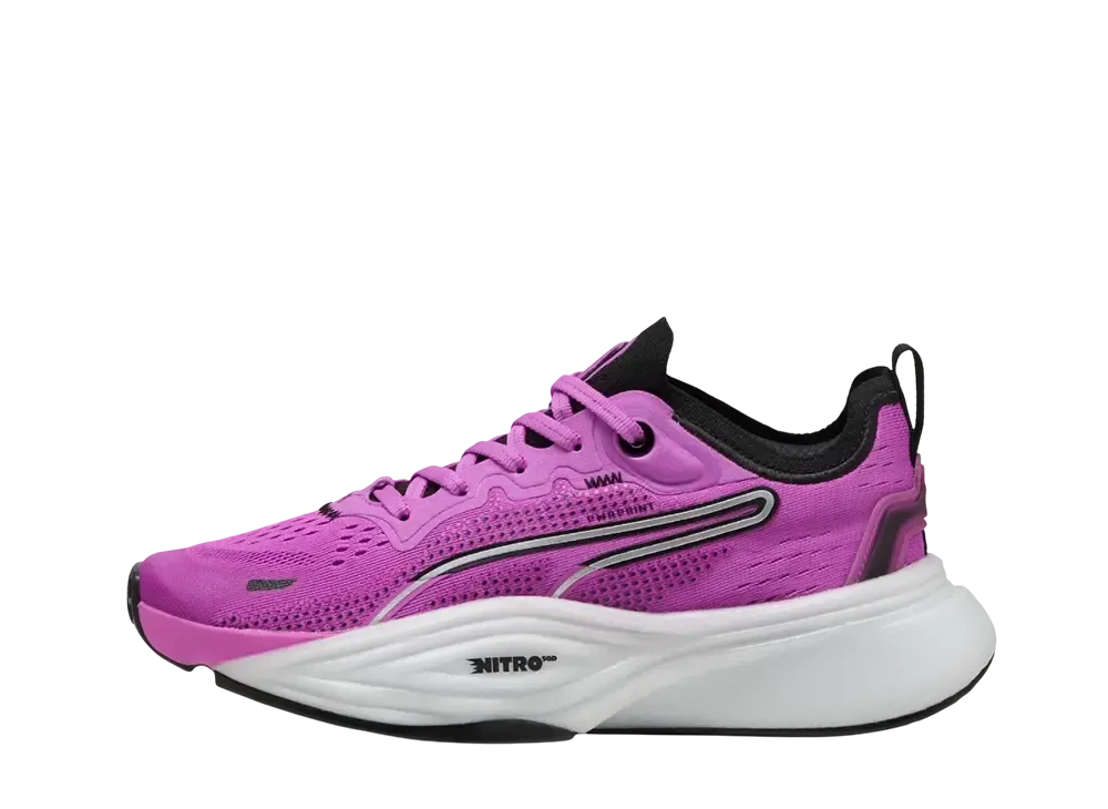 プーマ ウィメンズ パワーニトロ SQD 2 "ピュアマゼンタ/プーマブラック"