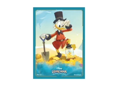 Disney Lorcana Japanese Ver. Official Card Sleeve Scrooge McDuck the richest duck in the world