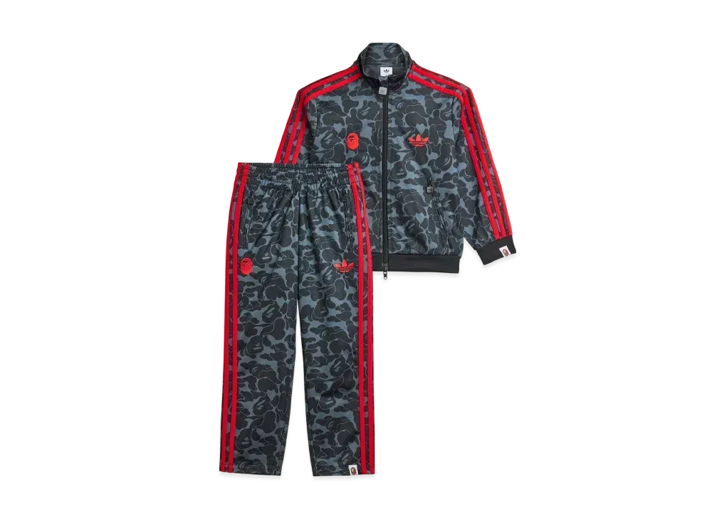 adidas x A BATHING APE Tracksuits Kids "Black"