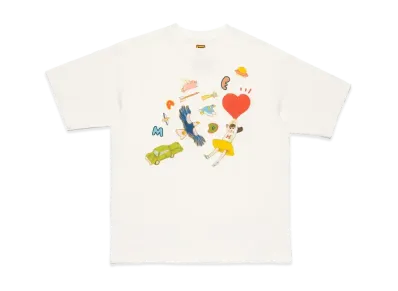 HUMAN MADE x Keiko Sootome T-Shirt Side B "White"