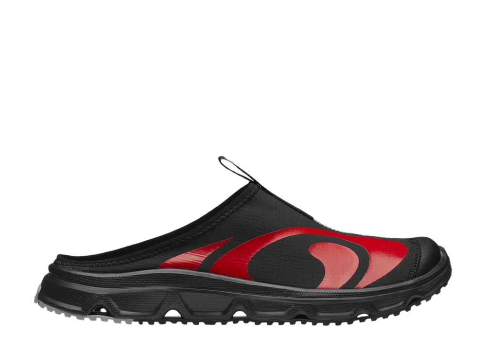 サロモン RX スライド 3.0 シーズナル "ブラック/アロイ/ファイアリーレッド"