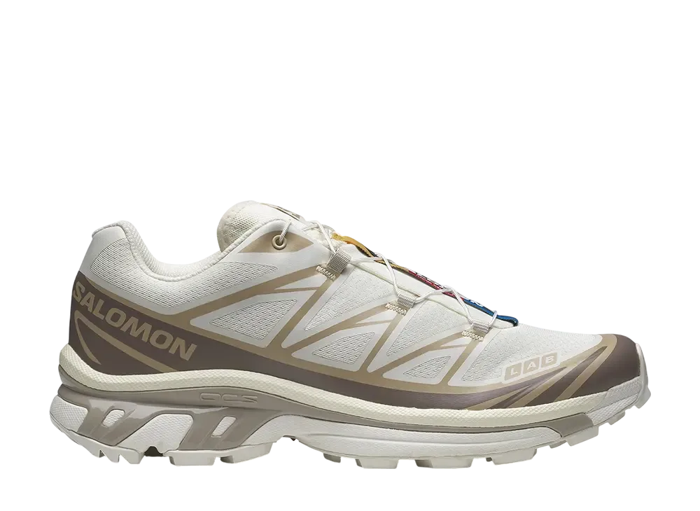 サロモン XT-6 "バニラ/アイアン"