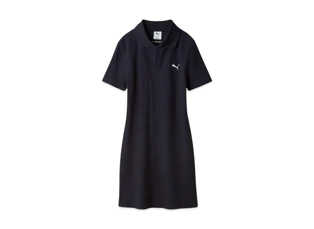 PUMA x LILY BROWN Polo Rib Dress "Navy"