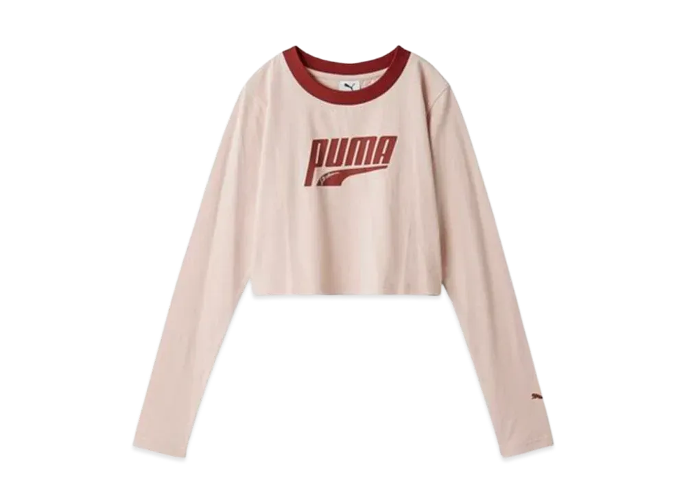 PUMA x LILY BROWN Graphic Print T-shirt "Pink"