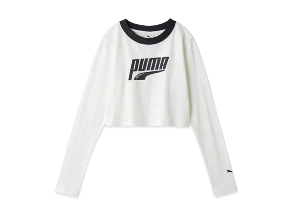 PUMA x LILY BROWN Graphic Print T-shirt "White"