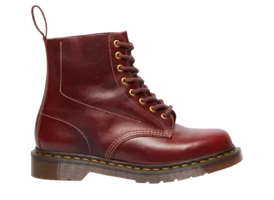 Dr.Martens MIE 1460 Pascal Love Letter 8-Eye Boots "Burgundy" (1460pairs)