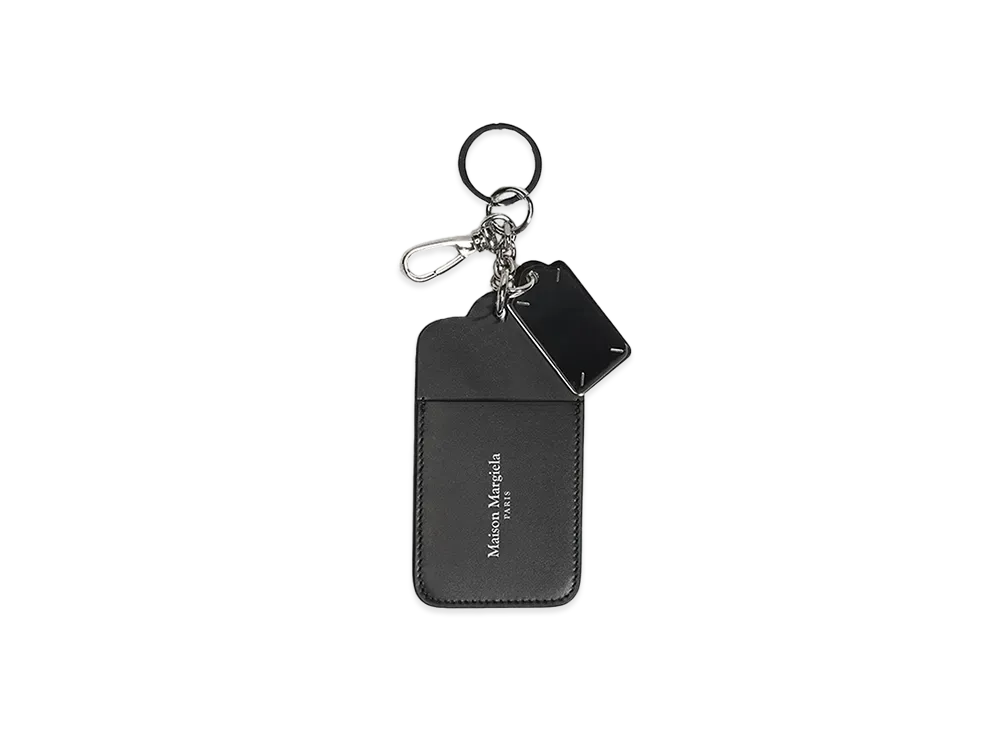 【Maison Margiela】 DOUBLE TAG KEYRING AND CARD HOLDER BIG Maison Margiela DOUBLE TAG KEYRING AND CARD HOLDER BIG