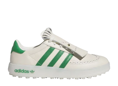 adidas Coursecup Spikeless Golf "Chalk White/Green /Almost Yellow"