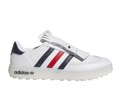 adidas Coursecup Spikeless Golf "Cloud White/Night Indigo/Better Scarlet"