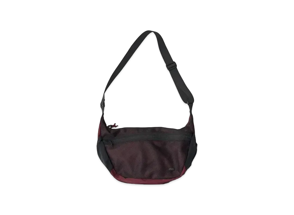 SEDAN ALL-PURPOSE Mesh Shoulder Bag "Burgundy"