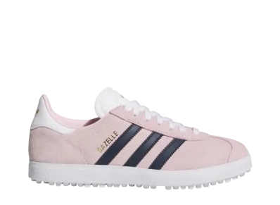 adidas Women's Gazelle Spikeless Golf "Clear Pink/Night Indigo/Cloud White"