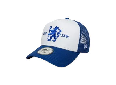 NEW ERA 9Forty A-Frame Tracker Europe Football Team Chelsea FC "White/Dark Royal"