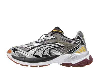 Puma Velophasis Phased "Silver/Burgundy/Yellow"