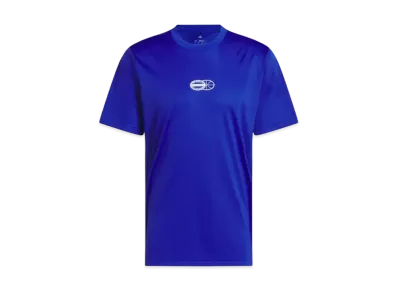 adidas Get Buckets Graphic Short Sleeve T-shirt "Royal Blue"