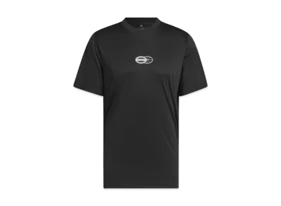 adidas Get Buckets Graphic Short Sleeve T-shirt "Black"