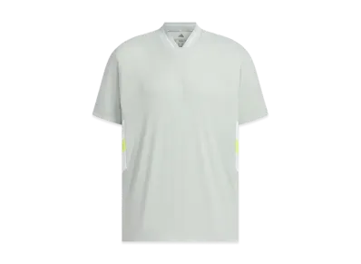adidas Aeroready Short Sleeve V-neck Shirt "Wonder Silver"