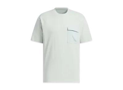 adidas City Escape Loose Fit Fabric Mix Short Sleeve Pocket T-shirt "Wonder Silver"