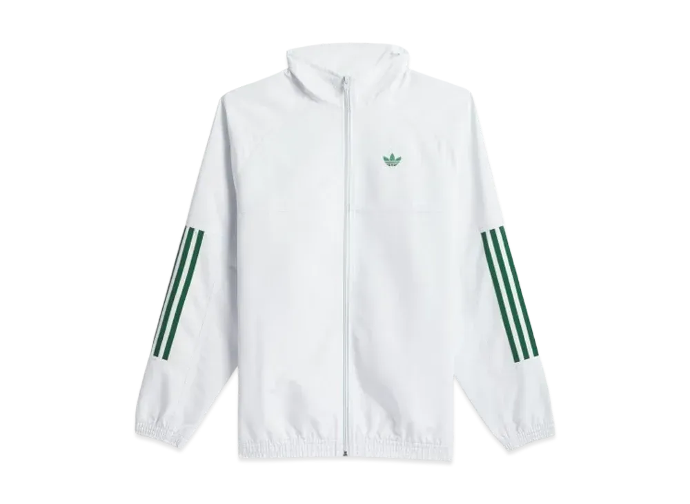 adidas Skateboarding Gatsele Track Jacket (Gender Neutral) "Crystal White/Dark Green"