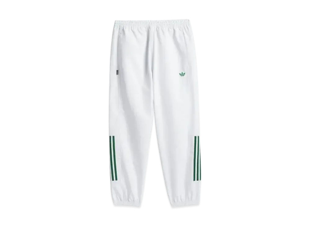 adidas Skateboarding Gatsele Track Pants (Gender Neutral) "Crystal White/Dark Green"