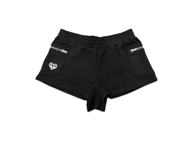 HTH zip pocket shorts "BLACK"