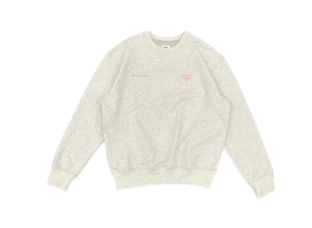 HTH Rhinestone sweat shirts "GRAY"