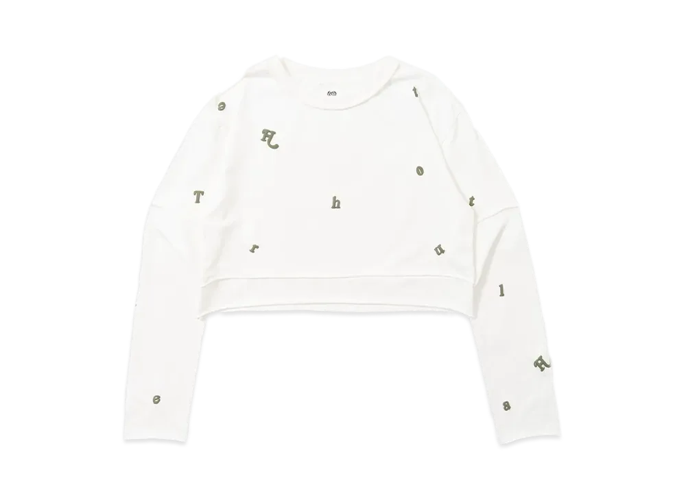 HTH All over pattern long tee "OFF"