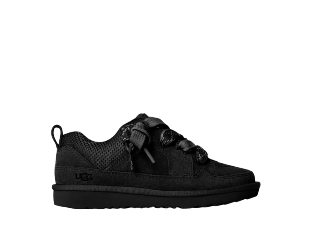 アグ PS ロー ローメル "ブラック" (キッズ)