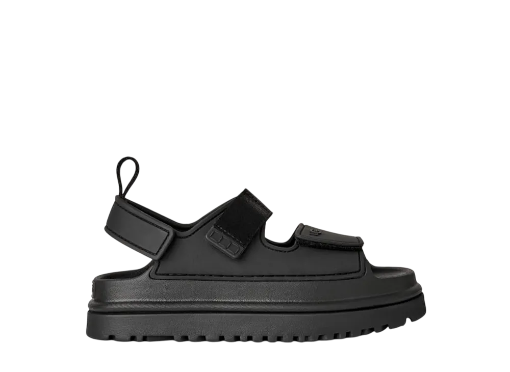 アグ PS ゴールデングロウ "ブラック" (キッズ)