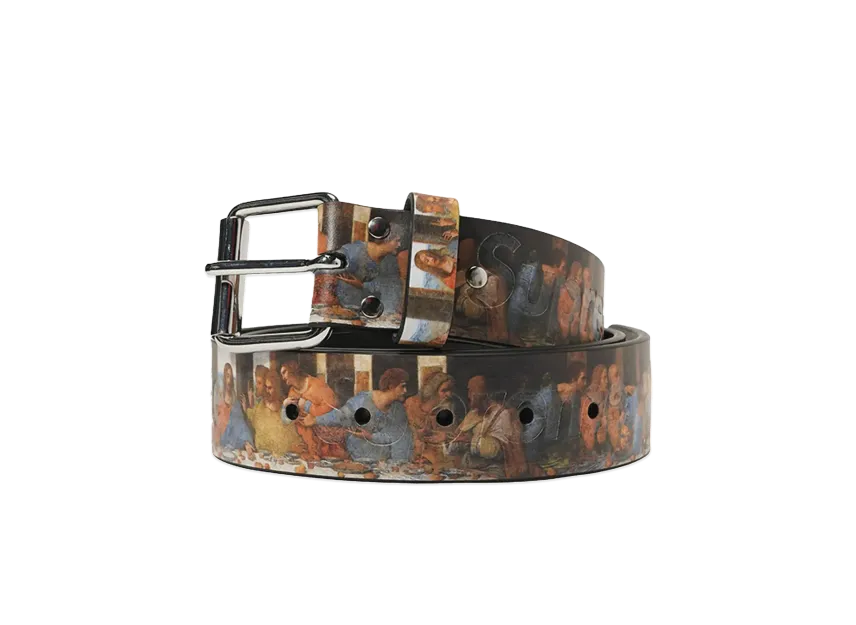 Supreme Last Supper Leather Belt Supreme Last Supper Leather Belt