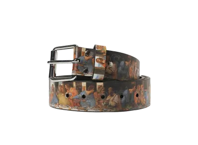Supreme Last Supper Leather Belt "Multi"