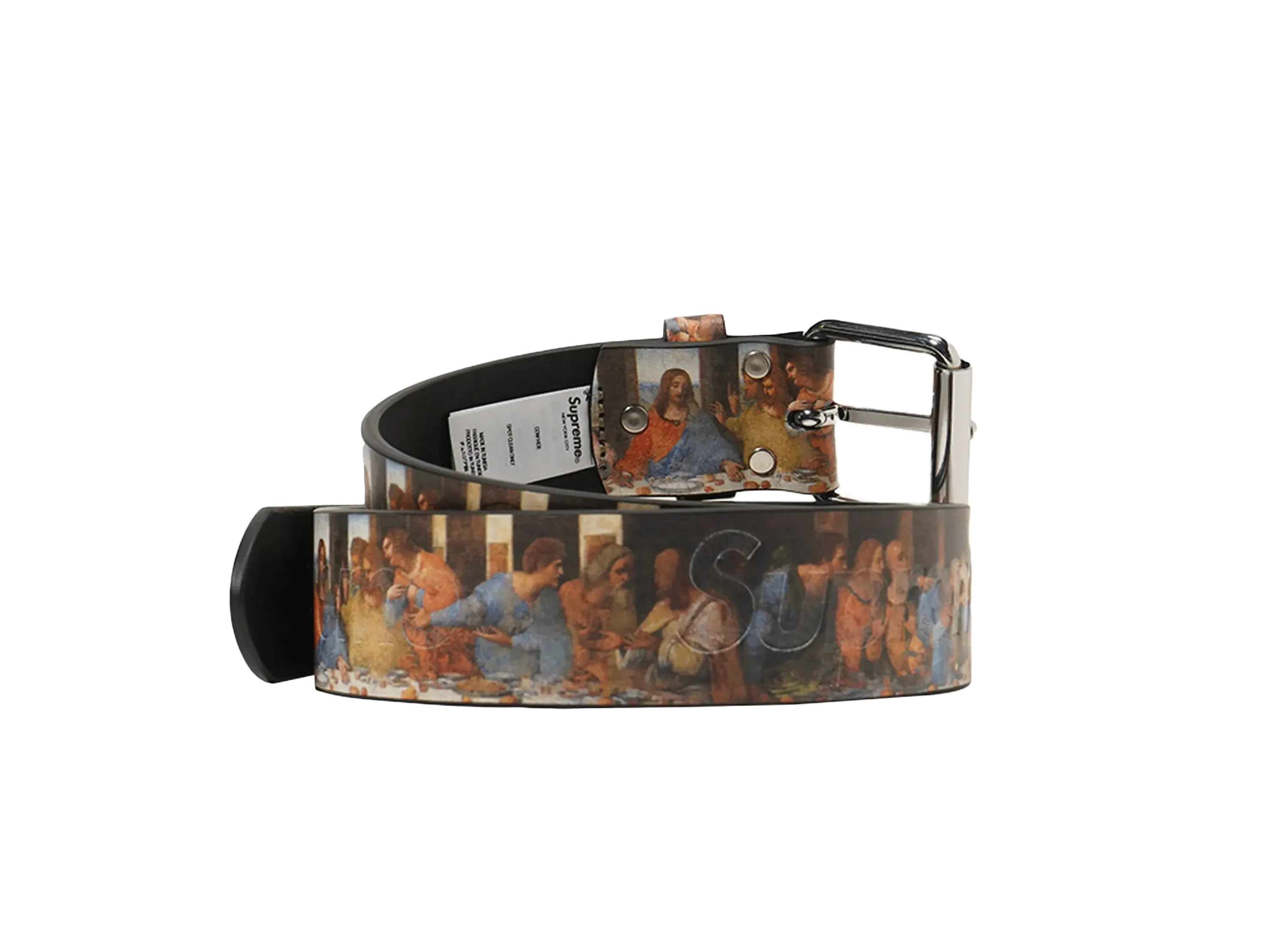 Supreme Last Supper Leather Belt 