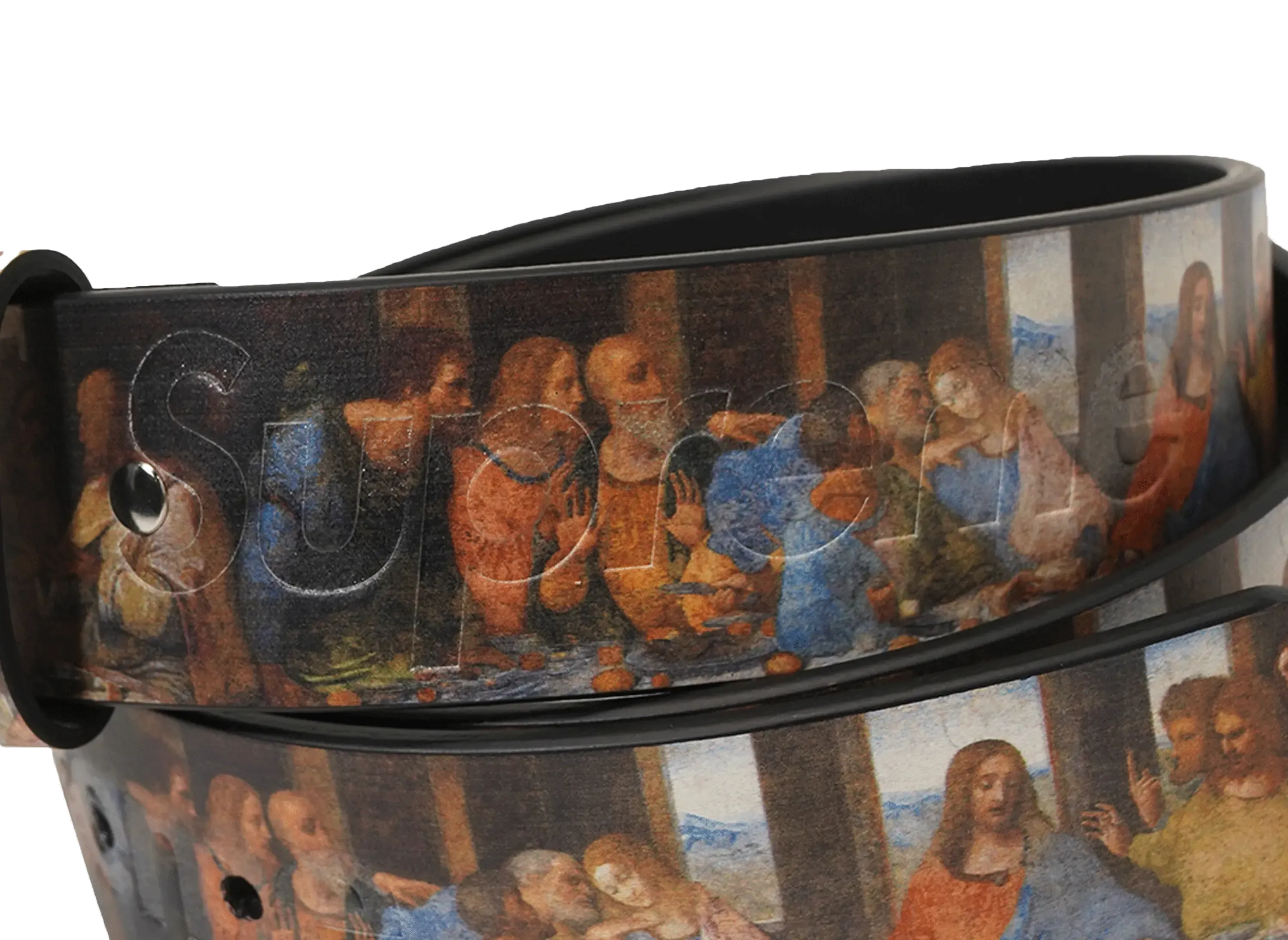 Supreme Last Supper Leather Belt 