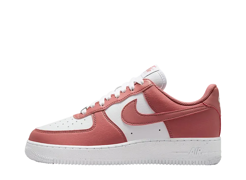 Nike Women's Air Force 1 '07 Next Nature "White/Metallic Silver/Canyon Pink"