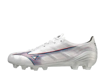 ミズノ アルファ プロ "ホワイト/イグニッションレッド/ブルー"