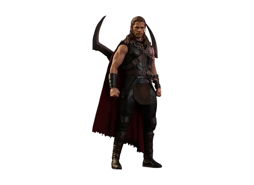 Hot Toys "Movie Masterpiece" -Thor: Ragnarok- 1/6 Scale Fully Poseable Figure: Thor (Roadworn Version)