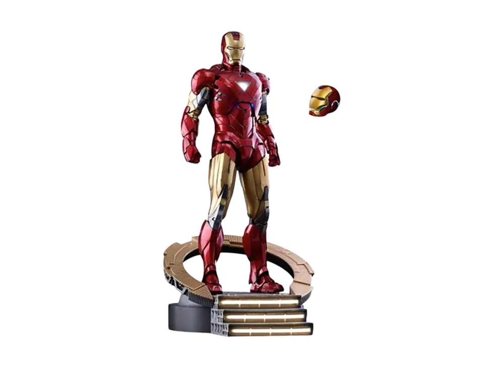 Hot Toys "Movie Masterpiece Diecast" -The Avengers- 1/6 Scale Fully Poseable Figure: Mark 6 [With Bonus Accessory]