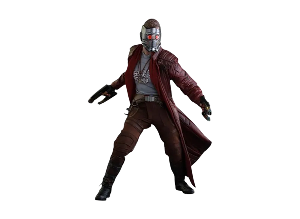 Hot Toys "Movie Masterpiece" -Guardians of the Galaxy Vol. 2- 1/6 Scale Fully Poseable Figure: Star-Lord [With Bonus Accessories]