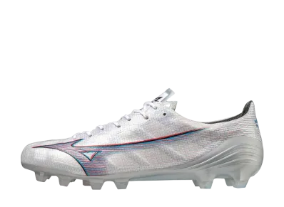 ミズノ アルファ ジャパン "ホワイト/イグニッションレッド/ブルー"