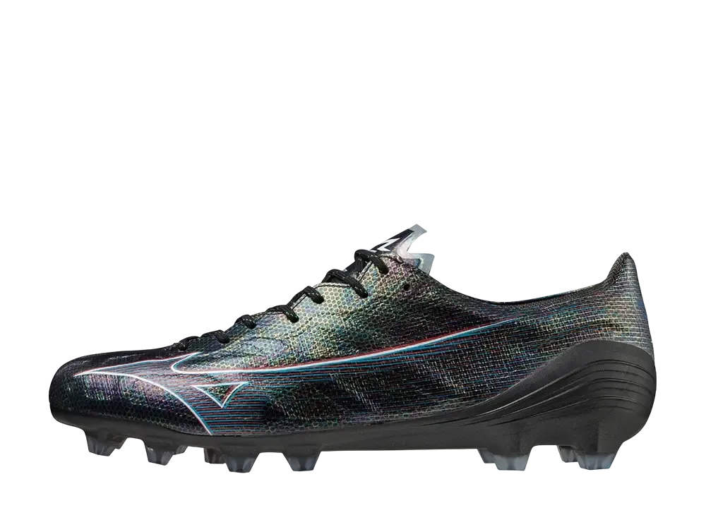 ミズノ アルファ ジャパン "ブラック/イグニッションレッド/ブルー"